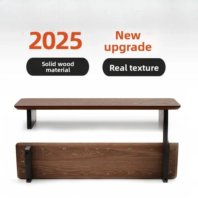 Desk Setup Computer - Solid Wood Monitor Riser Stand Modular