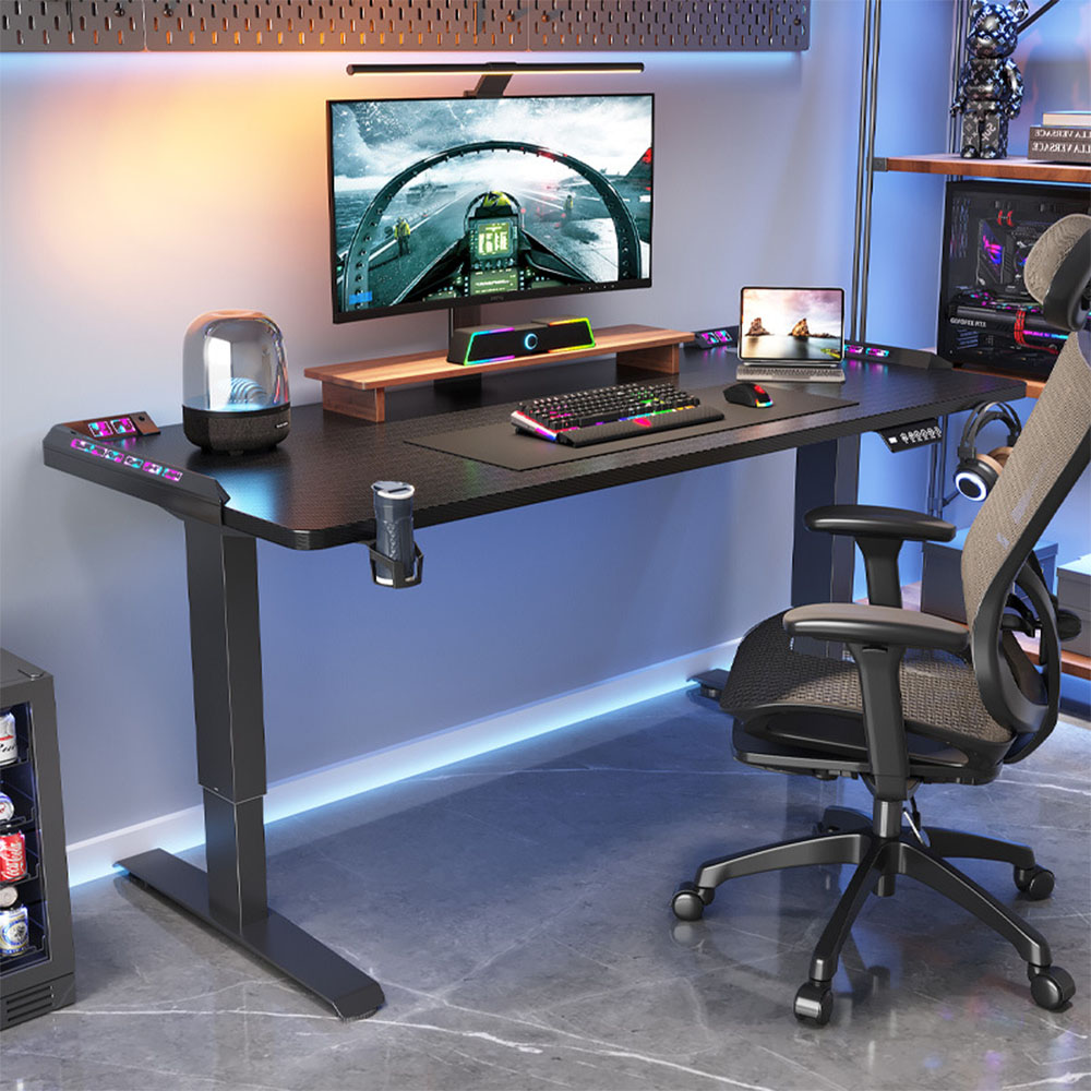 Desk Setup Pc - Height Adjustable Desk Motion Electric Sit