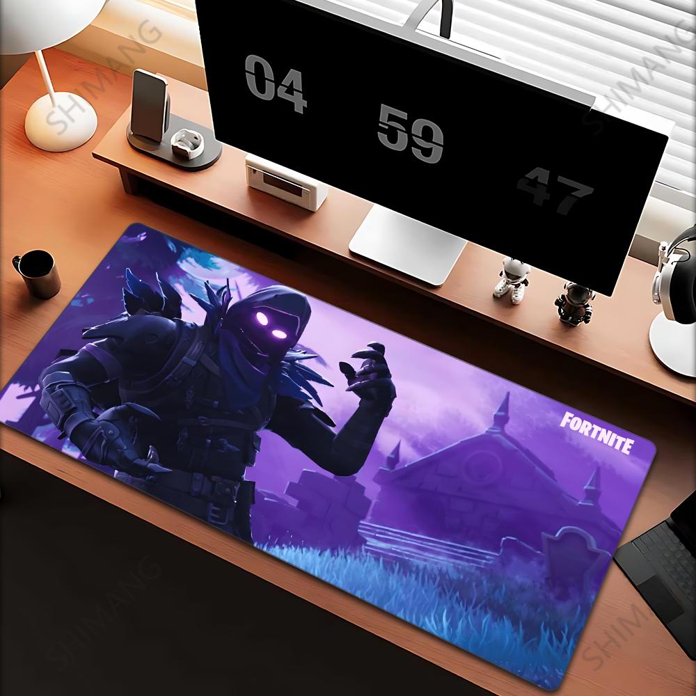 Desk Setup Anime - Large Deskmat F-Fortnites Gaming Mouse Pad