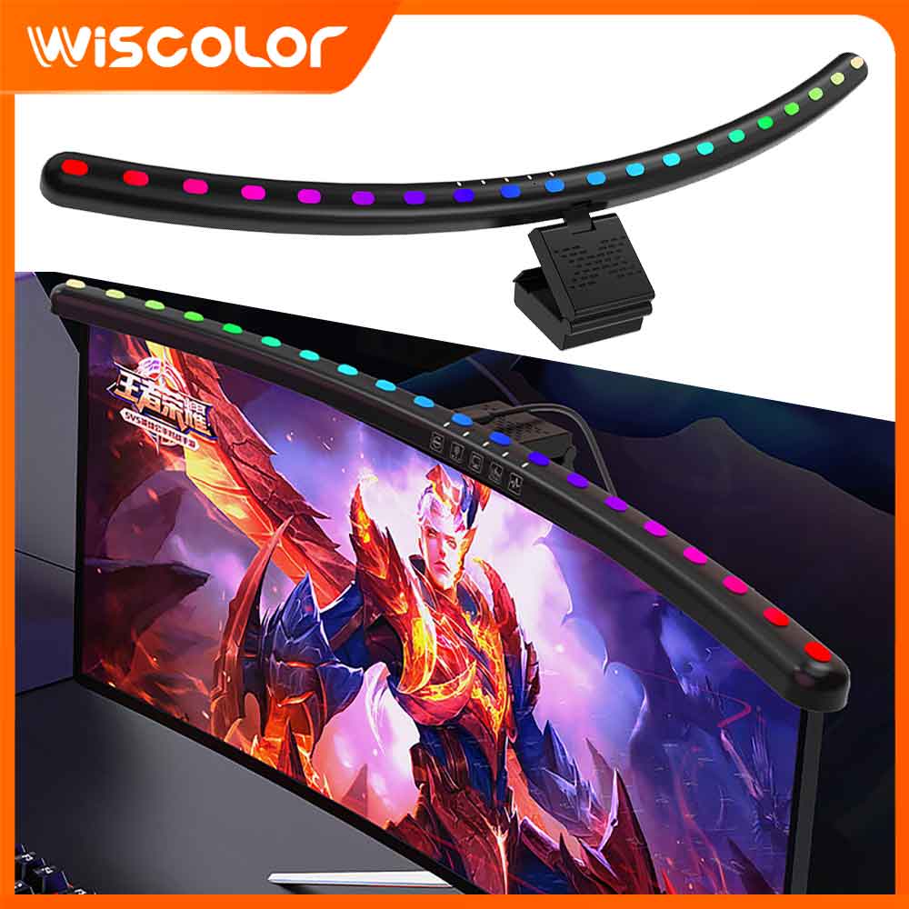 RGB Light Bar Monitor Smart Wi - Desk Setup Pc ulasan dan harga