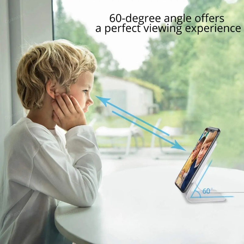 Desktop Mobile Phone Stand Alu - Desk Setup Apple ulasan dan harga