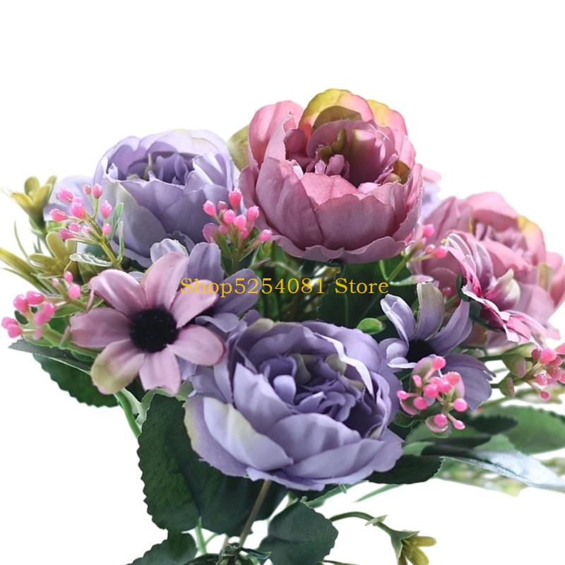 AXYC Color Silk Artificial Flo - Desk Setup Needs ulasan dan harga