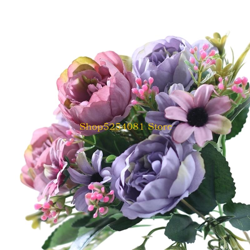 AXYC Color Silk Artificial Flo - Desk Setup Needs ulasan dan harga