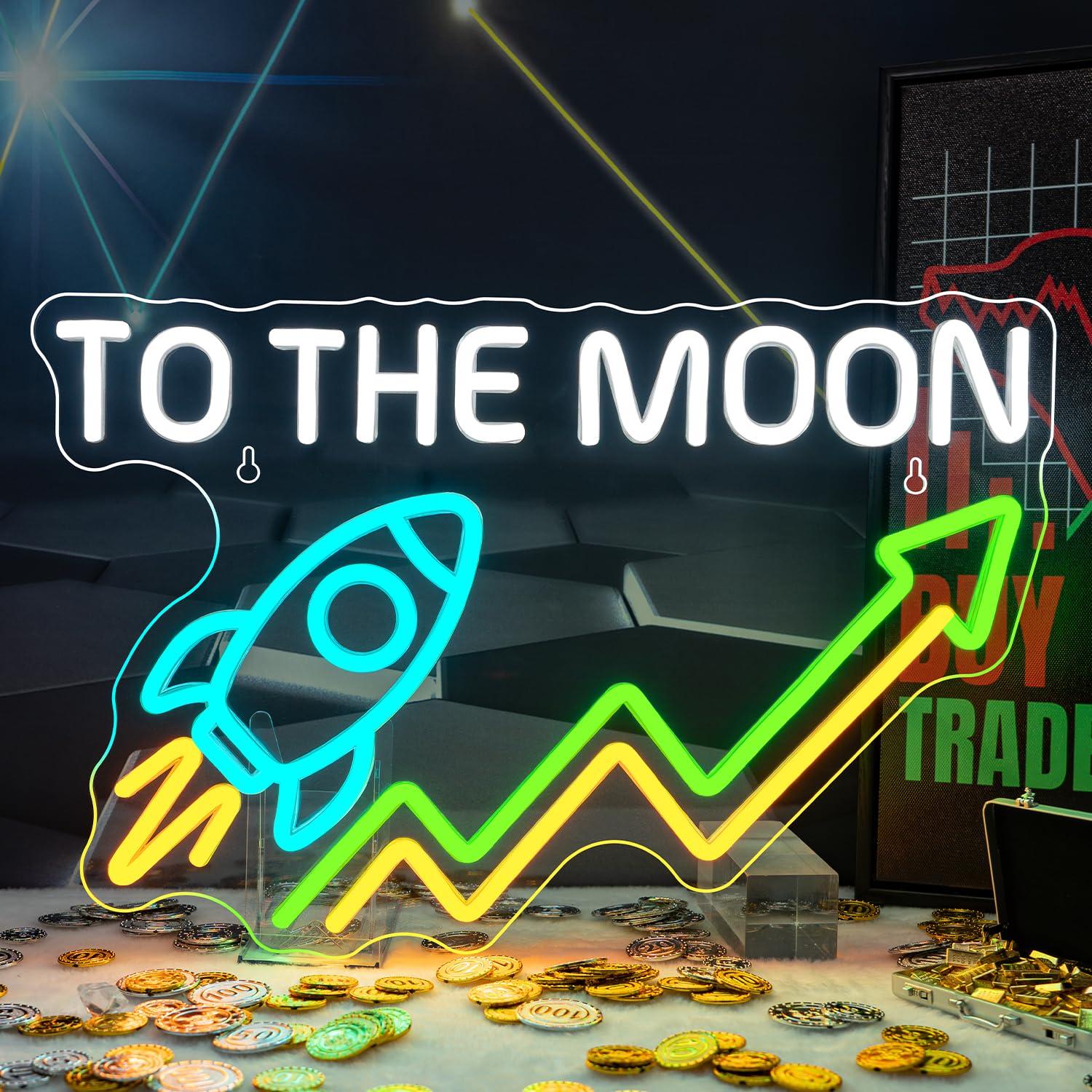 Stock Neon Sign Day Trading Ac - Desk Setup Trading ulasan dan harga