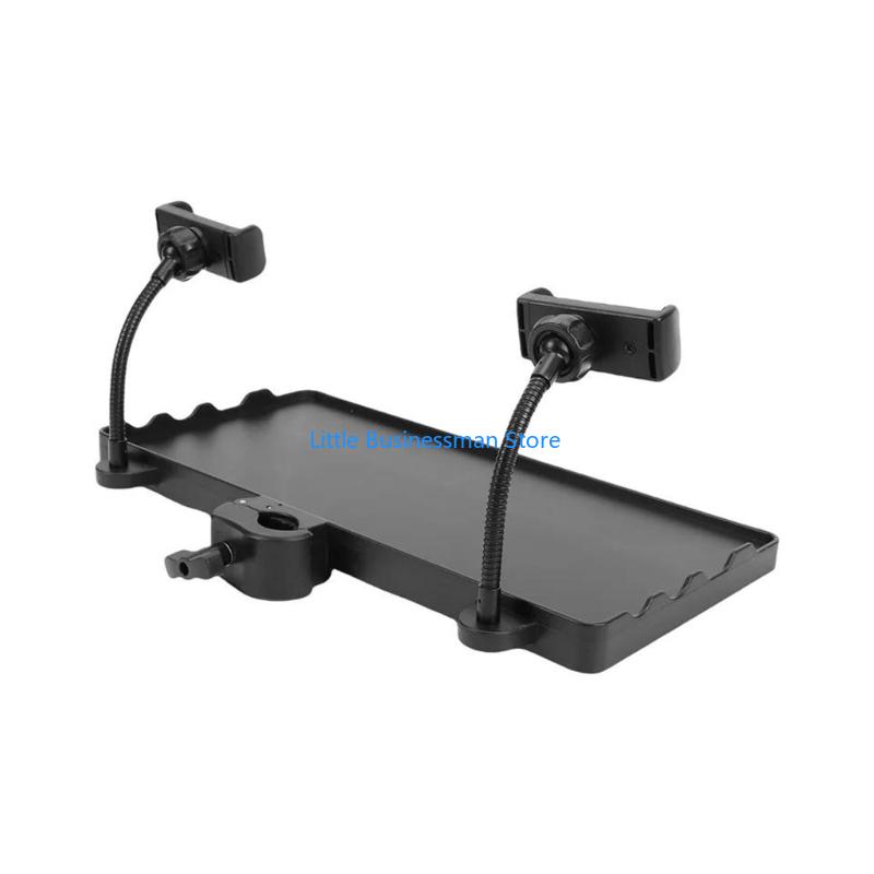 ABS Desk Organizers Tray for 3 - Desk Setup With Mic ulasan dan harga