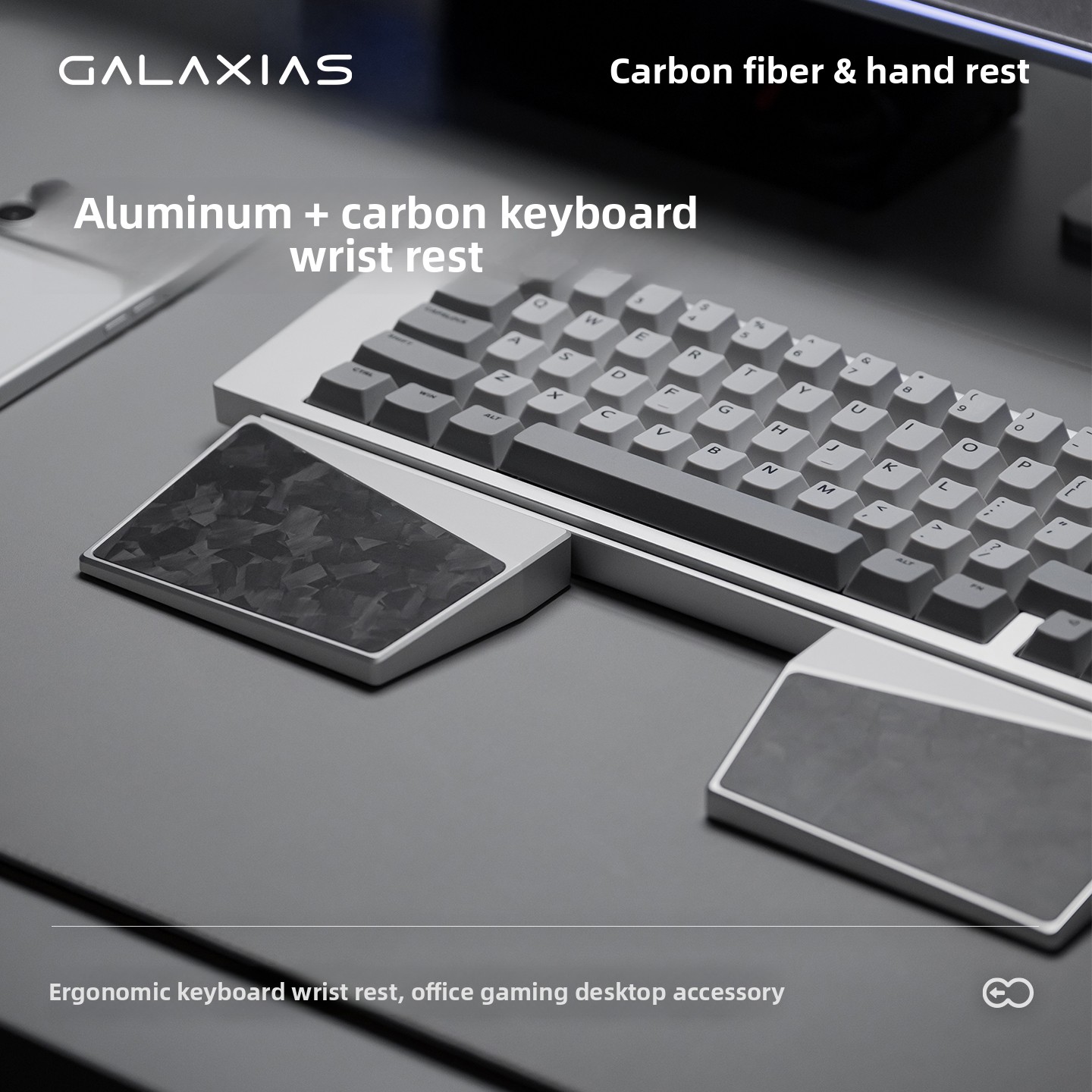 Custom Aluminum Alloy Mechanic - Ergonomic Desk Setup Keyboard ulasan dan harga
