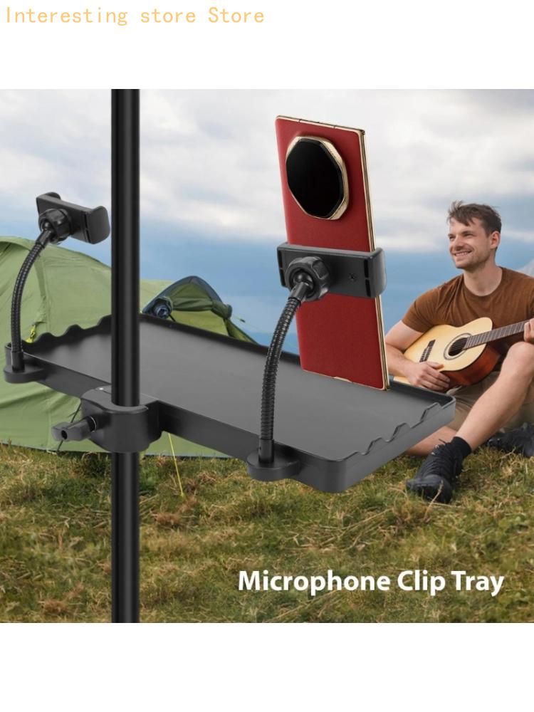 Phone Livestreaming Tray for D - Desk Setup With Mic ulasan dan harga
