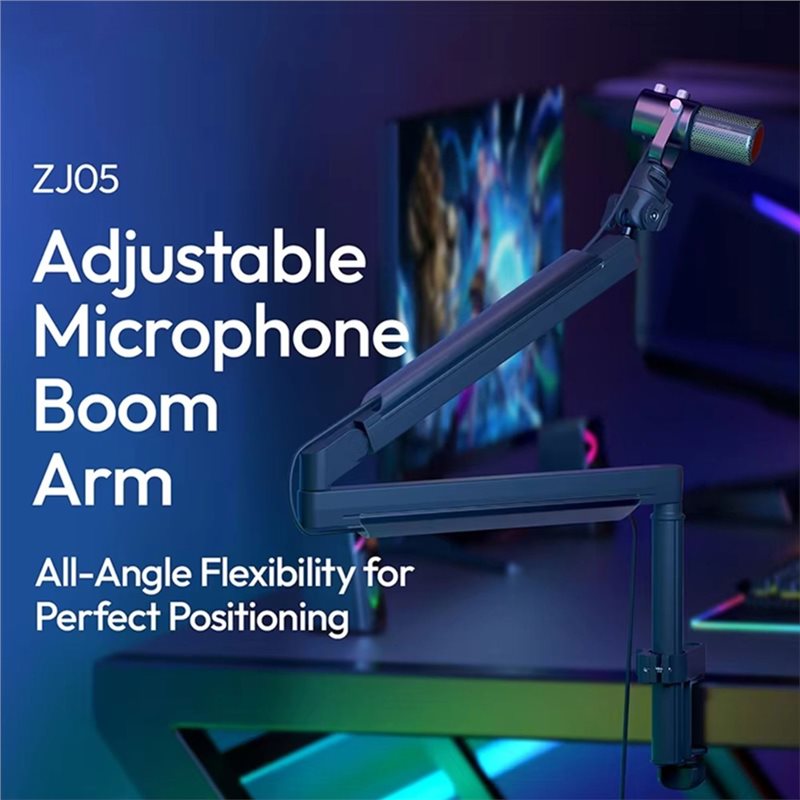 PHILE-ZJ05 Adjustable Micropho - Desk Setup With Mic ulasan dan harga