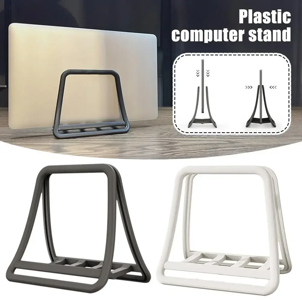 Vertical Laptop Stand Notebook - Desk Setup Macbook ulasan dan harga