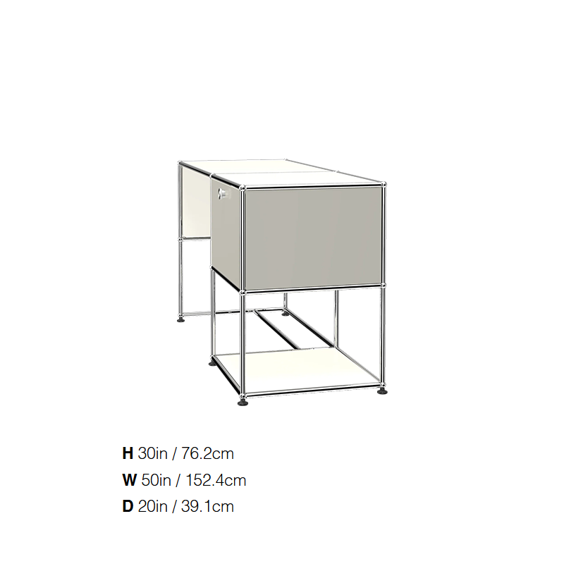 Modern Modular Metal Desk with - Desk Setup Pc ulasan dan harga