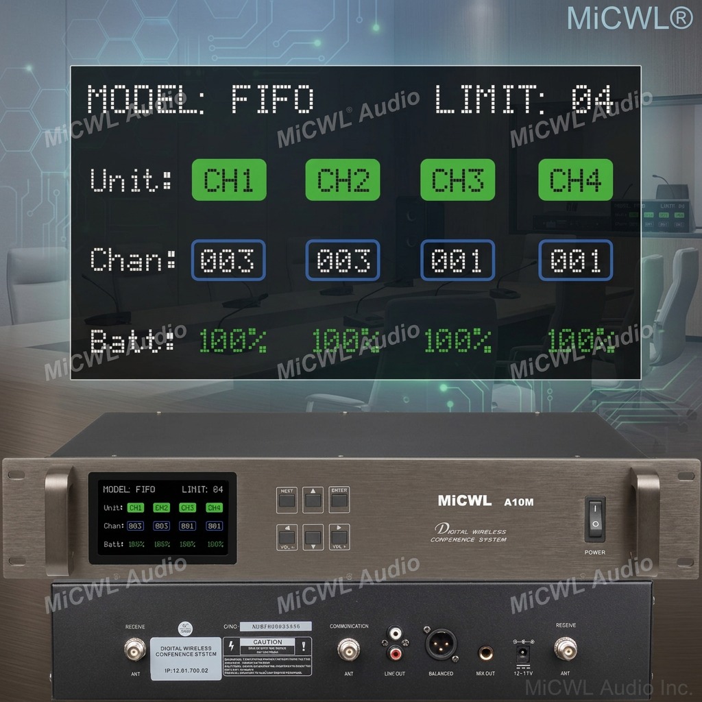 MiCWL Digital Wireless Goosene - Desk Setup With Mic ulasan dan harga