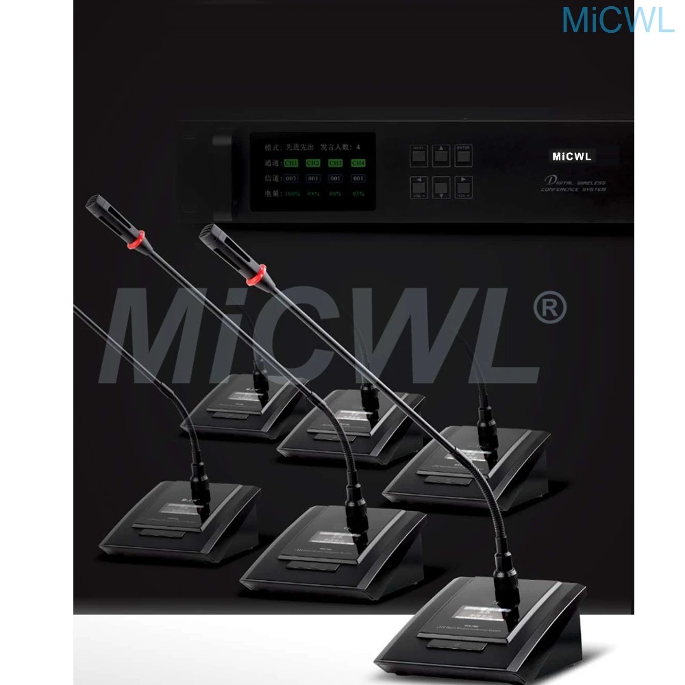 MiCWL Digital Wireless Goosene - Desk Setup With Mic ulasan dan harga