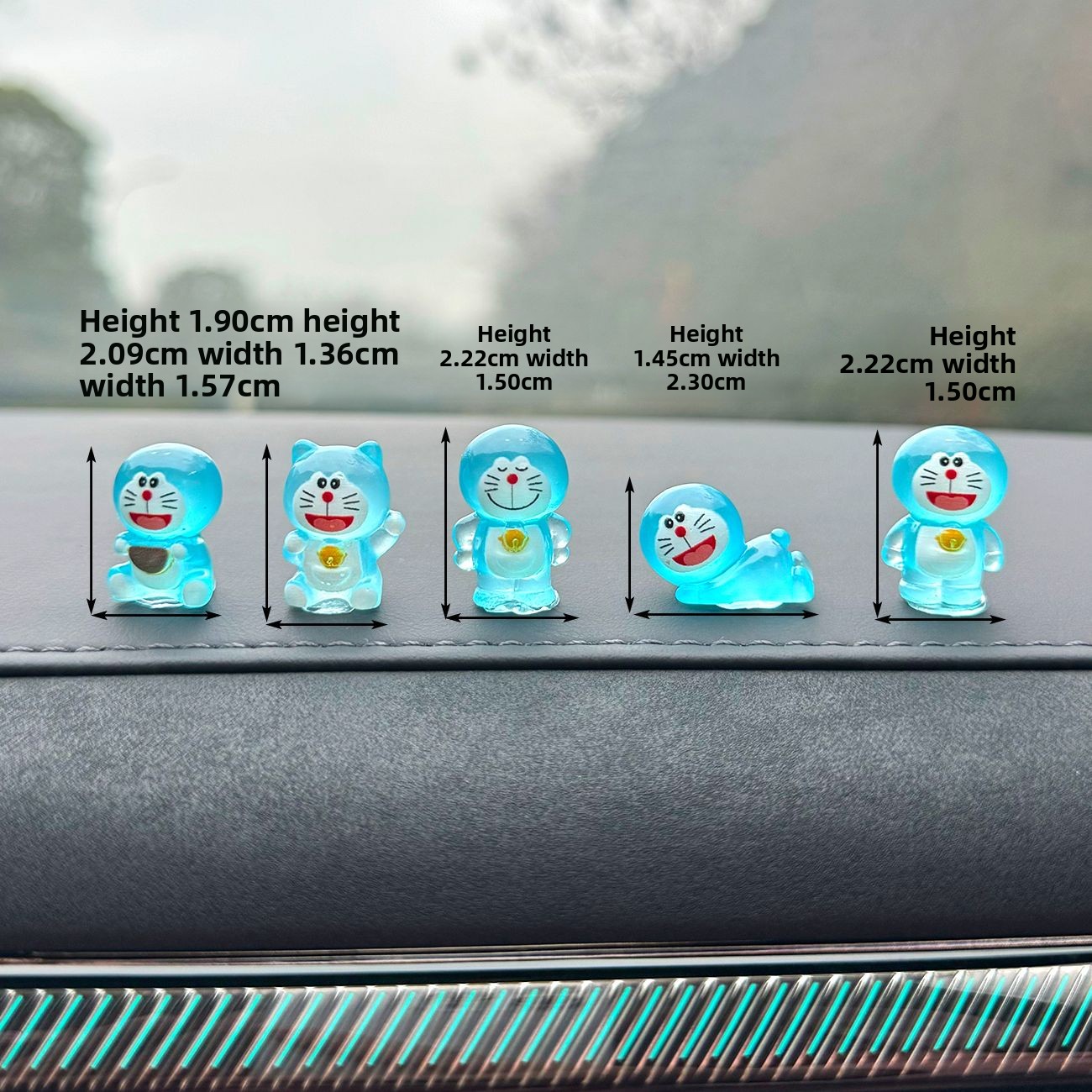 Doraemon Glow Desktop Ornament - Desk Setup Lamp ulasan dan harga