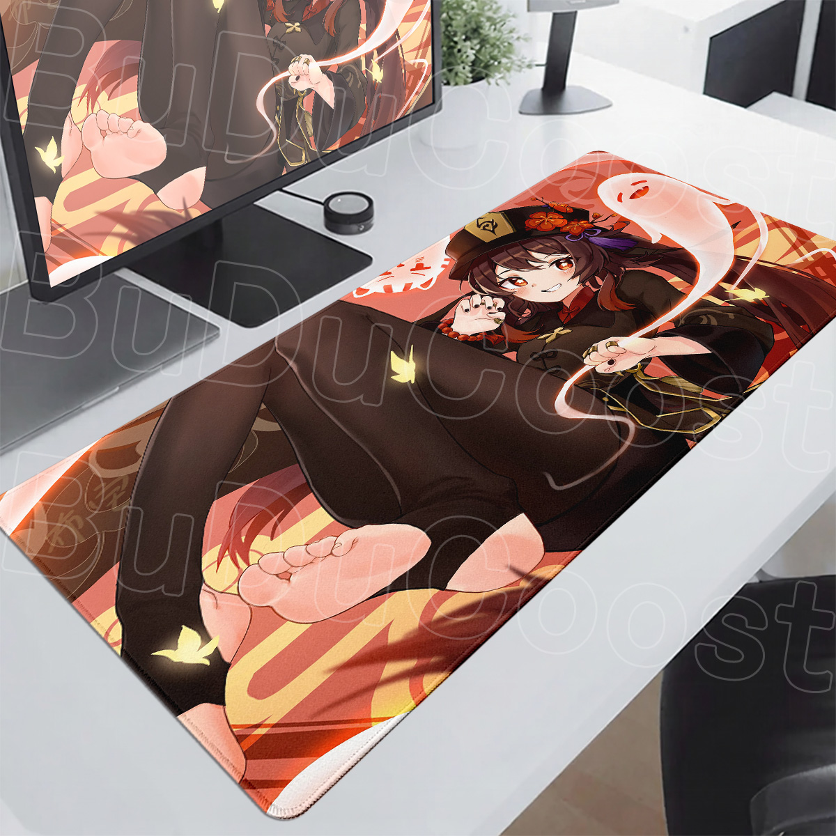 Genshin Impact Hu Tao Mouse Pa - Desk Setup Anime ulasan dan harga