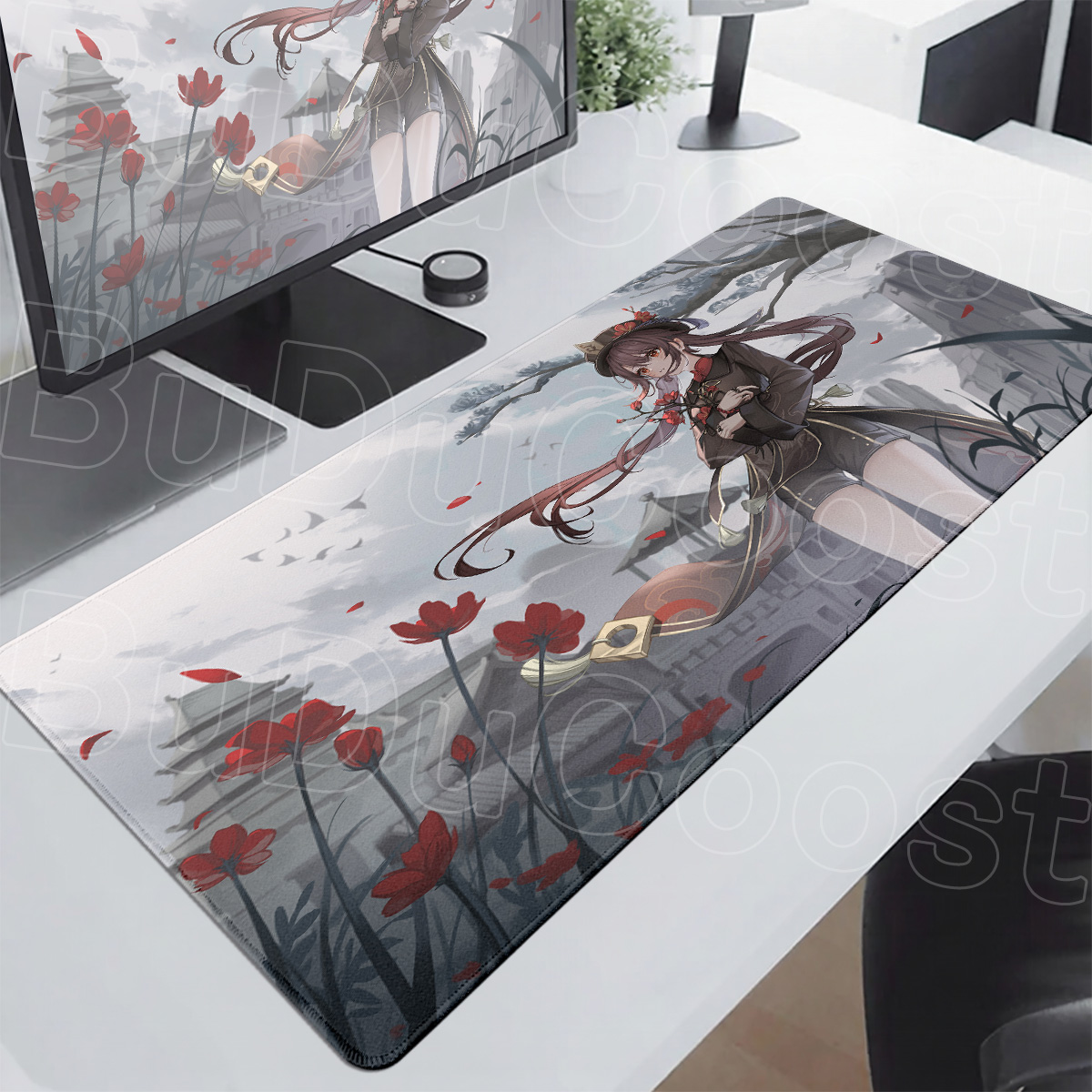 Genshin Impact Hu Tao Mouse Pa - Desk Setup Anime ulasan dan harga