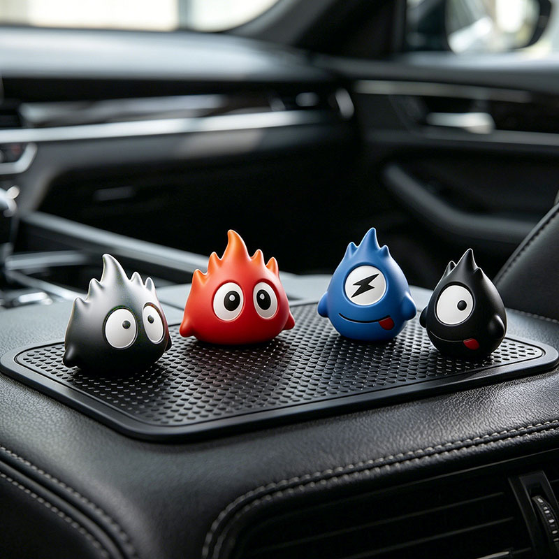 2cm Cute Mini Coal Ball Elf Fl - Desk Setup Nature ulasan dan harga