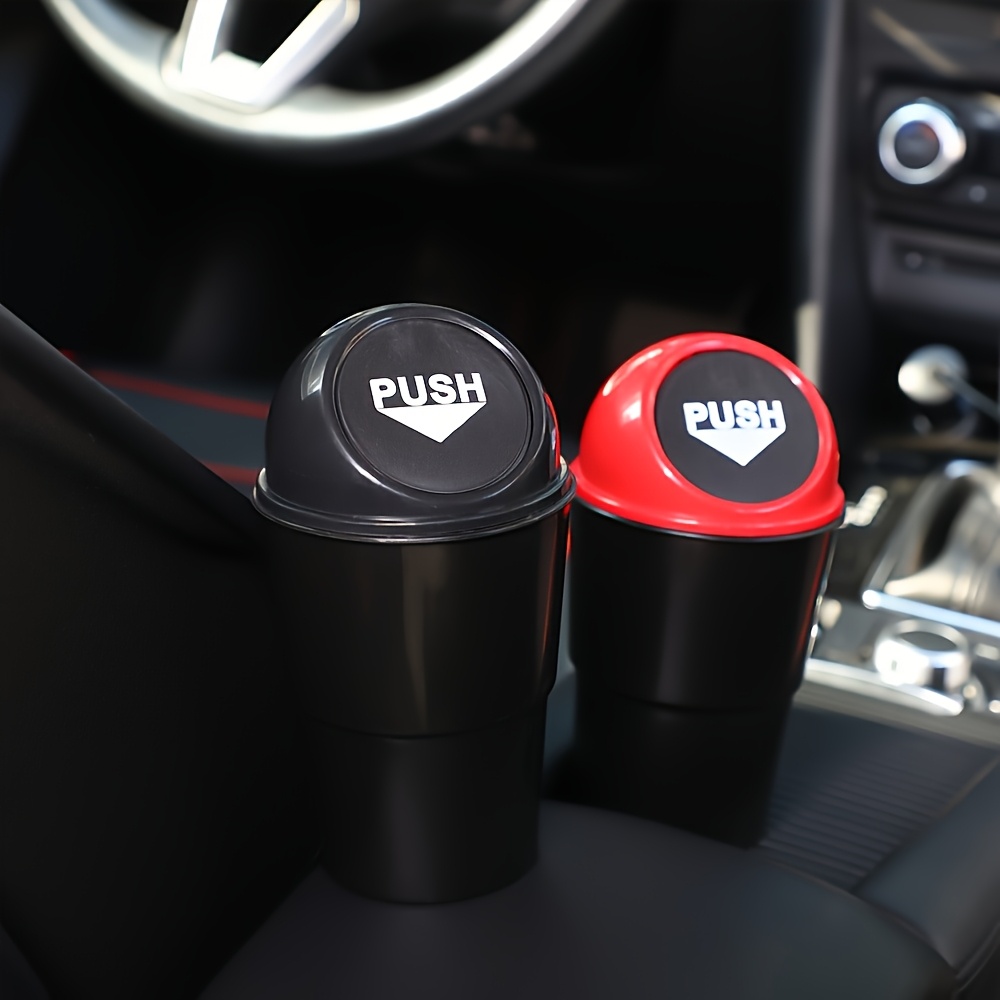 1pc Portable Car Mini Trash Ca - Desk Setup Black ulasan dan harga