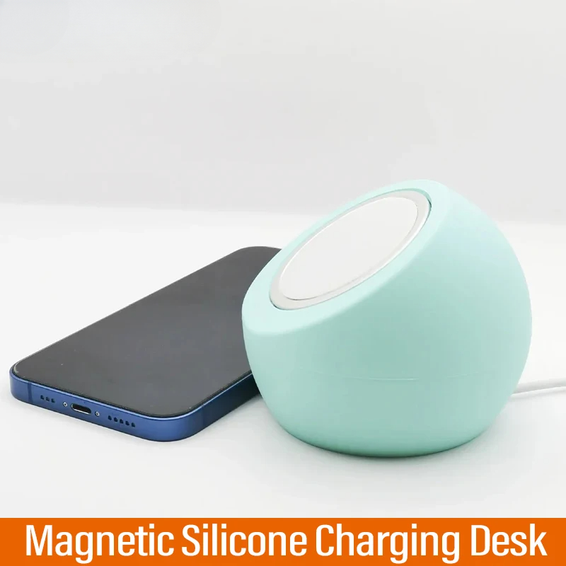 Magnetic Wireless Charging Des - Desk Setup Apple ulasan dan harga