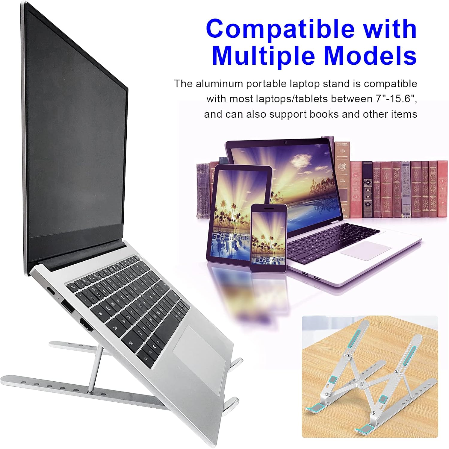 LABRIMP Adjustable Aluminum Al - Desk Setup Macbook ulasan dan harga