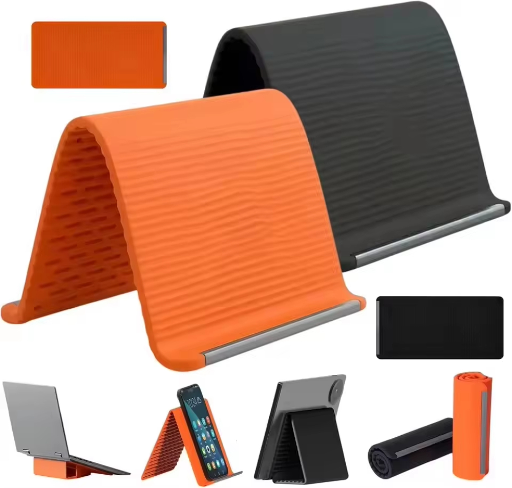 Portable Foldable Silicone Pho - Desk Setup Apple ulasan dan harga