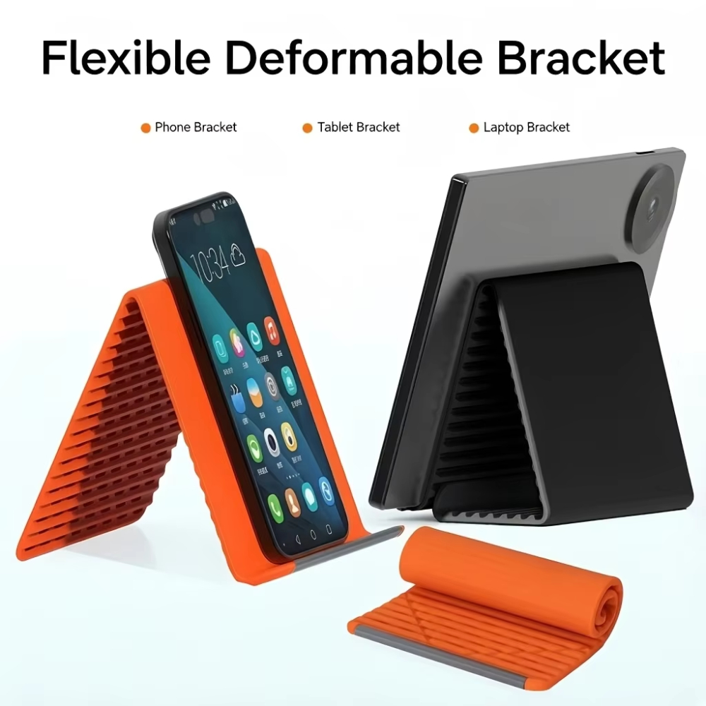 Portable Foldable Silicone Pho - Desk Setup Apple ulasan dan harga