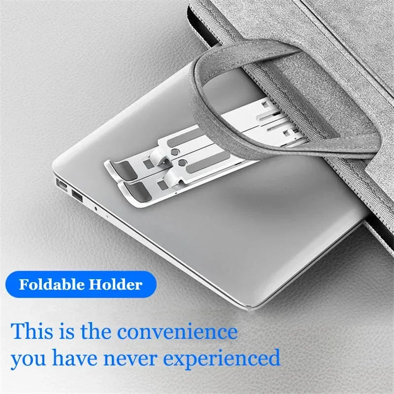 Foldable Portable Laptop Stand - Desk Setup Macbook ulasan dan harga