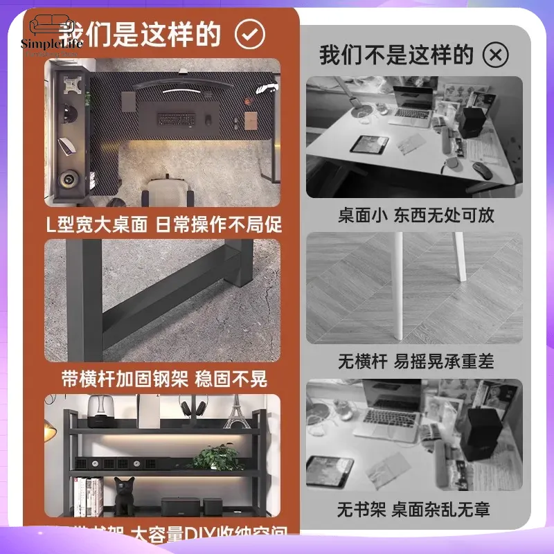Corner Gaming Desk Computer De - Desk Setup Pc ulasan dan harga