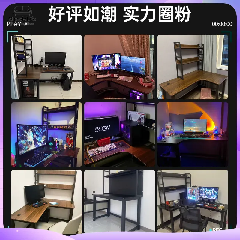 Corner Gaming Desk Computer De - Desk Setup Pc ulasan dan harga
