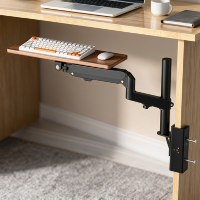 Save Space Under Desk Keyboard - Ergonomic Desk Setup Keyboard ulasan dan harga