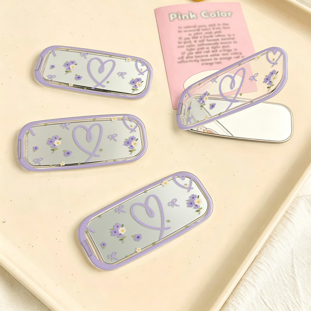 Kawaii Light Purple Floral Bow - Desk Setup Apple ulasan dan harga