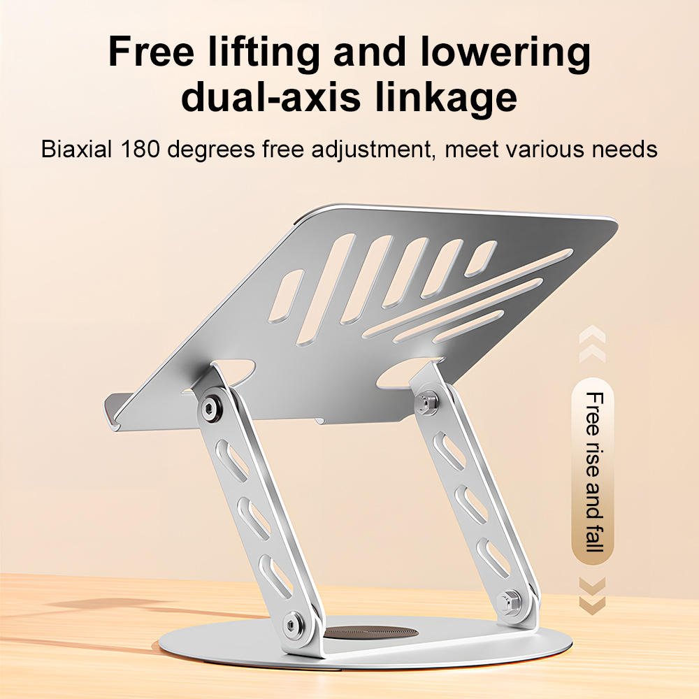360° Rotating Laptop Stand Adj - Desk Setup Pc ulasan dan harga