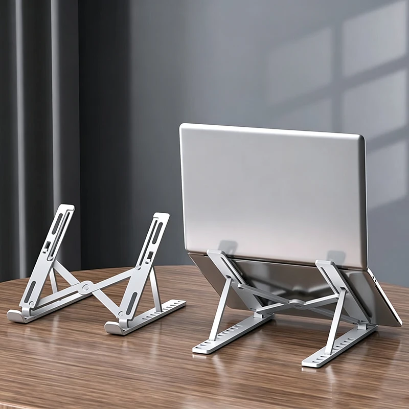 Foldable Portable Laptop Stand - Desk Setup Macbook ulasan dan harga