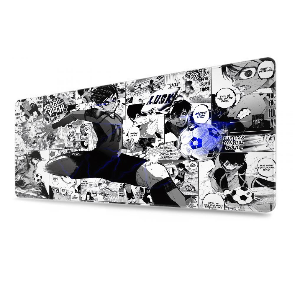 Black And White Anime Mouse Pa - Desk Setup Black ulasan dan harga