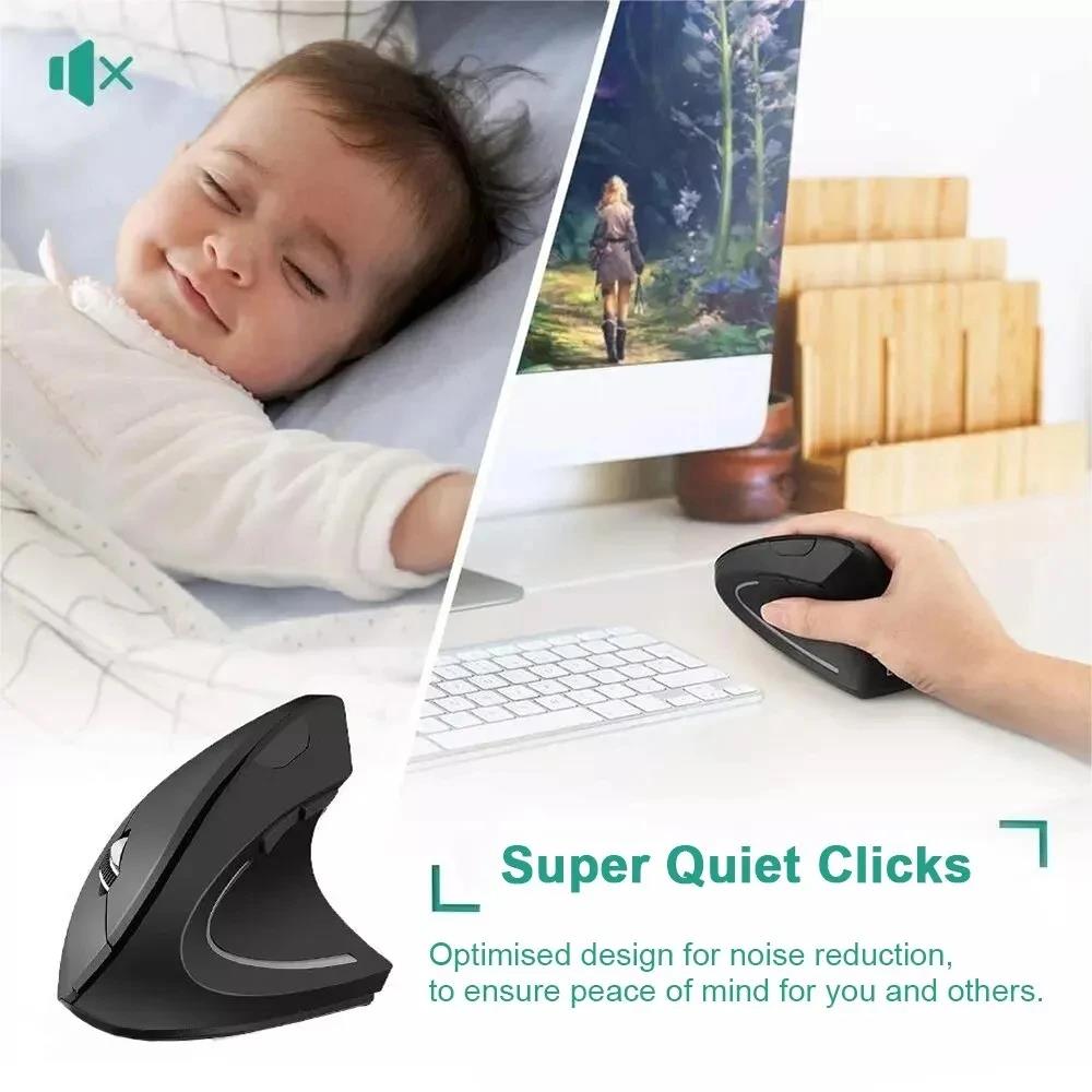 Ergonomic Wireless Mouse 1600  - Ergonomic Desk Setup Keyboard ulasan dan harga