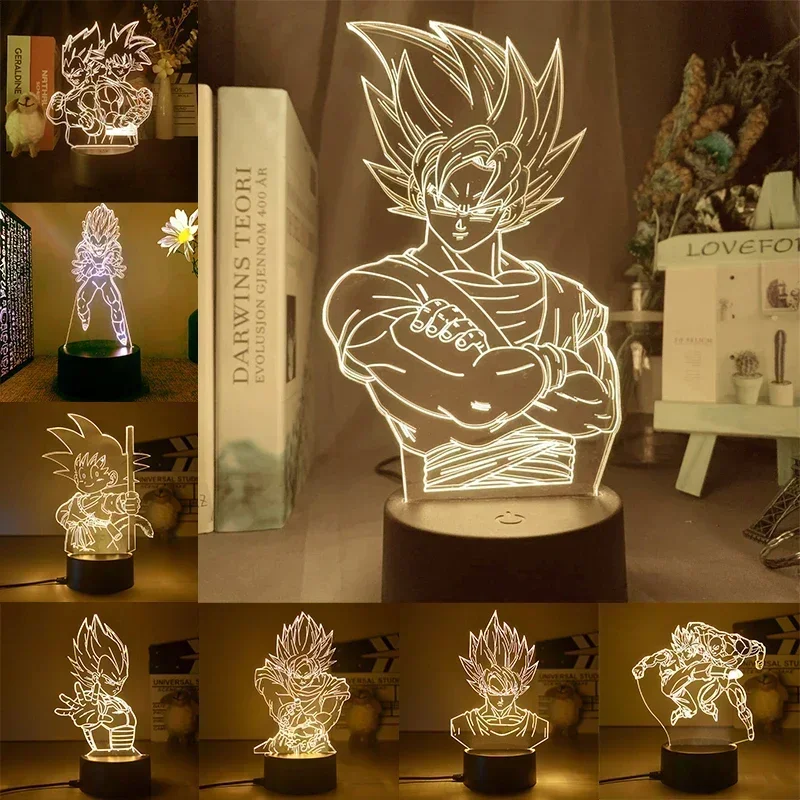 Dragon Ball Z Super Saiyan Veg - Desk Setup Lamp ulasan dan harga