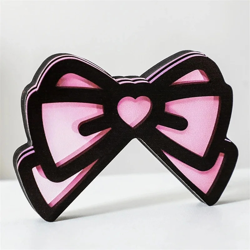 Kawaii Pink Acrylic Bow Monito - Desk Setup Pc ulasan dan harga