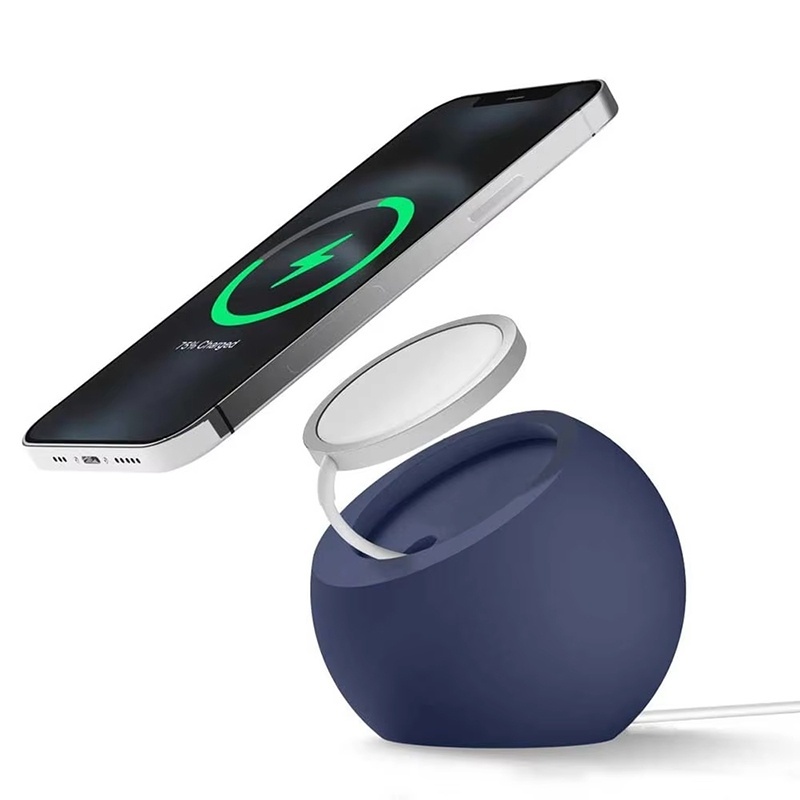 Ball Shape Magnetic Silicone C - Desk Setup Apple ulasan dan harga