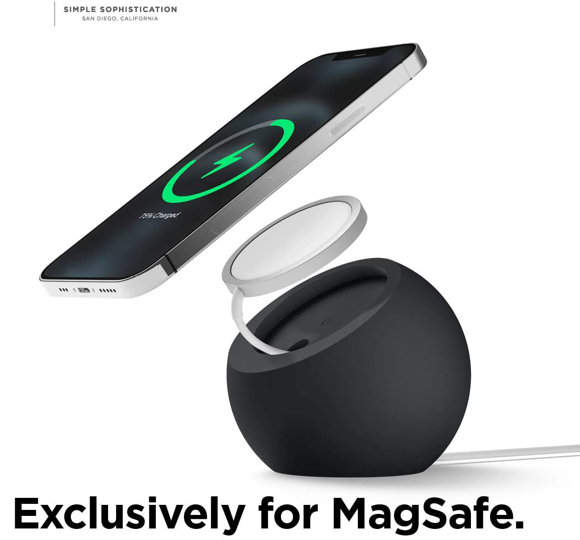 Ball Shape Magnetic Silicone C - Desk Setup Apple ulasan dan harga