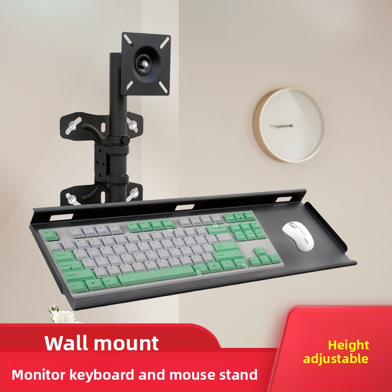 Adjustable Wall Keyboard Tray  - Ergonomic Desk Setup Keyboard ulasan dan harga