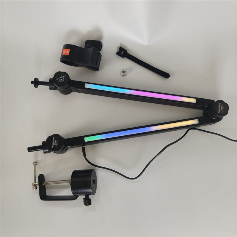 Rotatable Suspension Boom Scis - Desk Setup With Mic ulasan dan harga