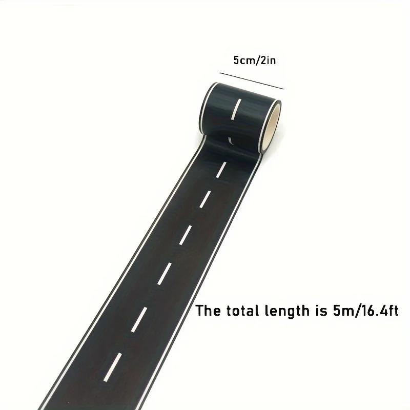 1-2 Rolls Reusable Road Track  - Desk Setup Black ulasan dan harga