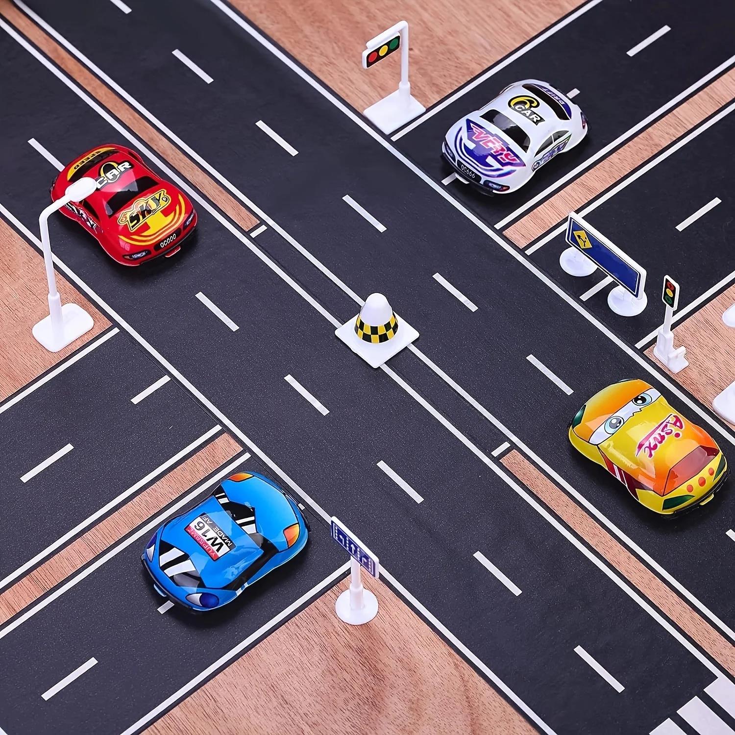 1-2 Rolls Reusable Road Track  - Desk Setup Black ulasan dan harga