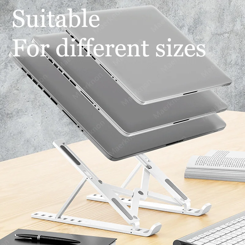 Foldable Laptop Stand Portable - Desk Setup Macbook ulasan dan harga