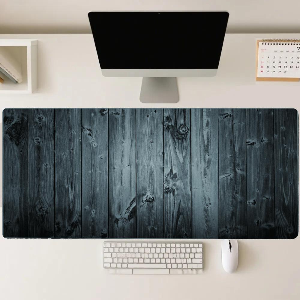 Black Wood Mousepad Desk Acces - Desk Setup Black And Wood ulasan dan harga