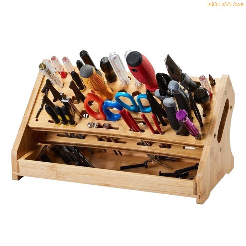 K1AE Natural Storage Shelf No  - Desk Setup Needs ulasan dan harga