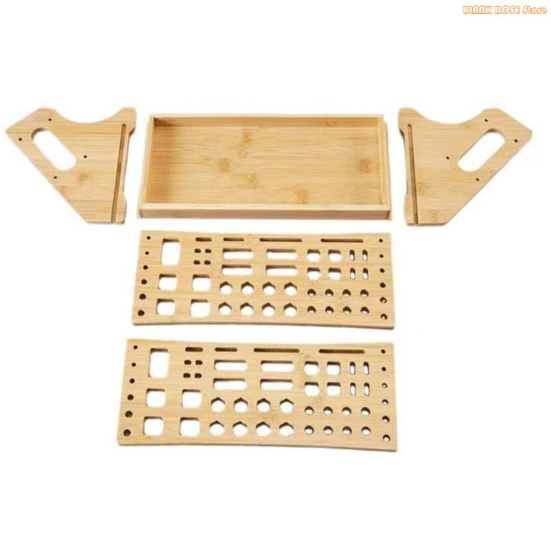K1AE Natural Storage Shelf No  - Desk Setup Needs ulasan dan harga