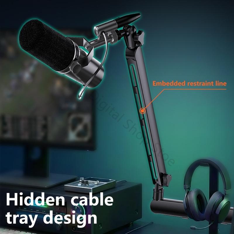 96BA Sturdy Mic Suspension Boo - Desk Setup With Mic ulasan dan harga