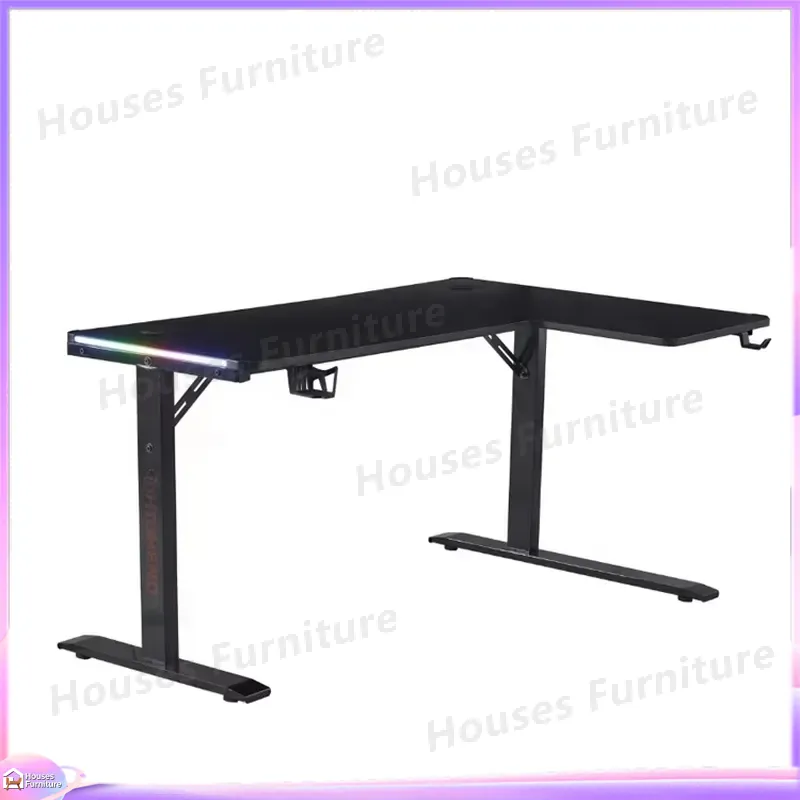 Large 160cm Gaming Desk with L - Desk Setup Pc ulasan dan harga