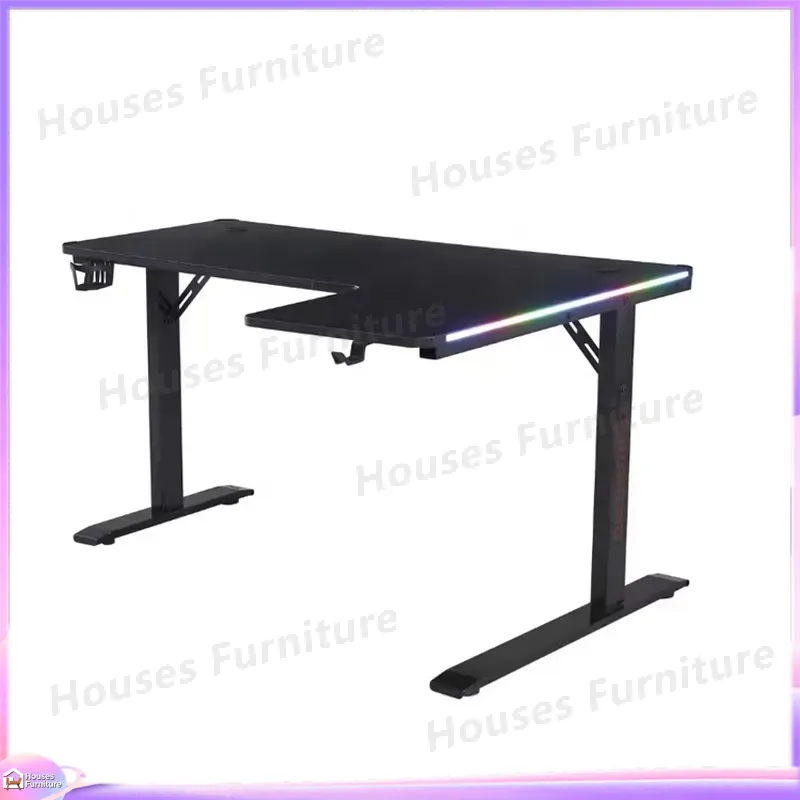 Large 160cm Gaming Desk with L - Desk Setup Pc ulasan dan harga