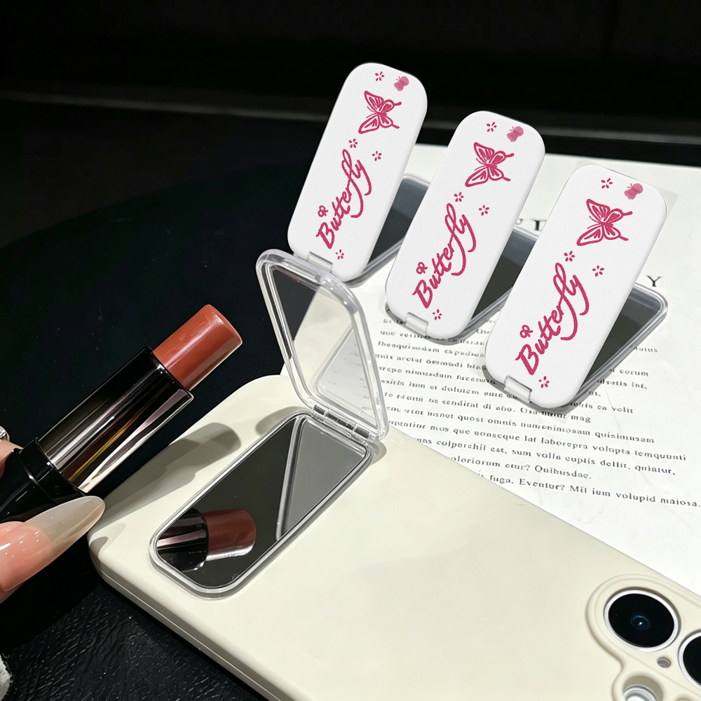 Makeup Mirror Phone Kickstand  - Desk Setup Apple ulasan dan harga